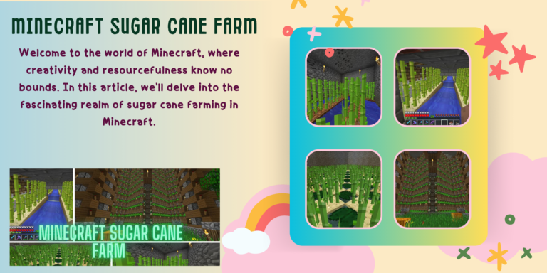 Minecraft Sugar Cane Farm